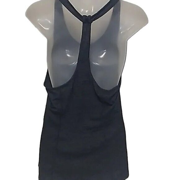 Asics Gray Racerback Tank Top - Picture 3 of 5